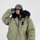 Wave Quilted Fur Jacket YLS0704