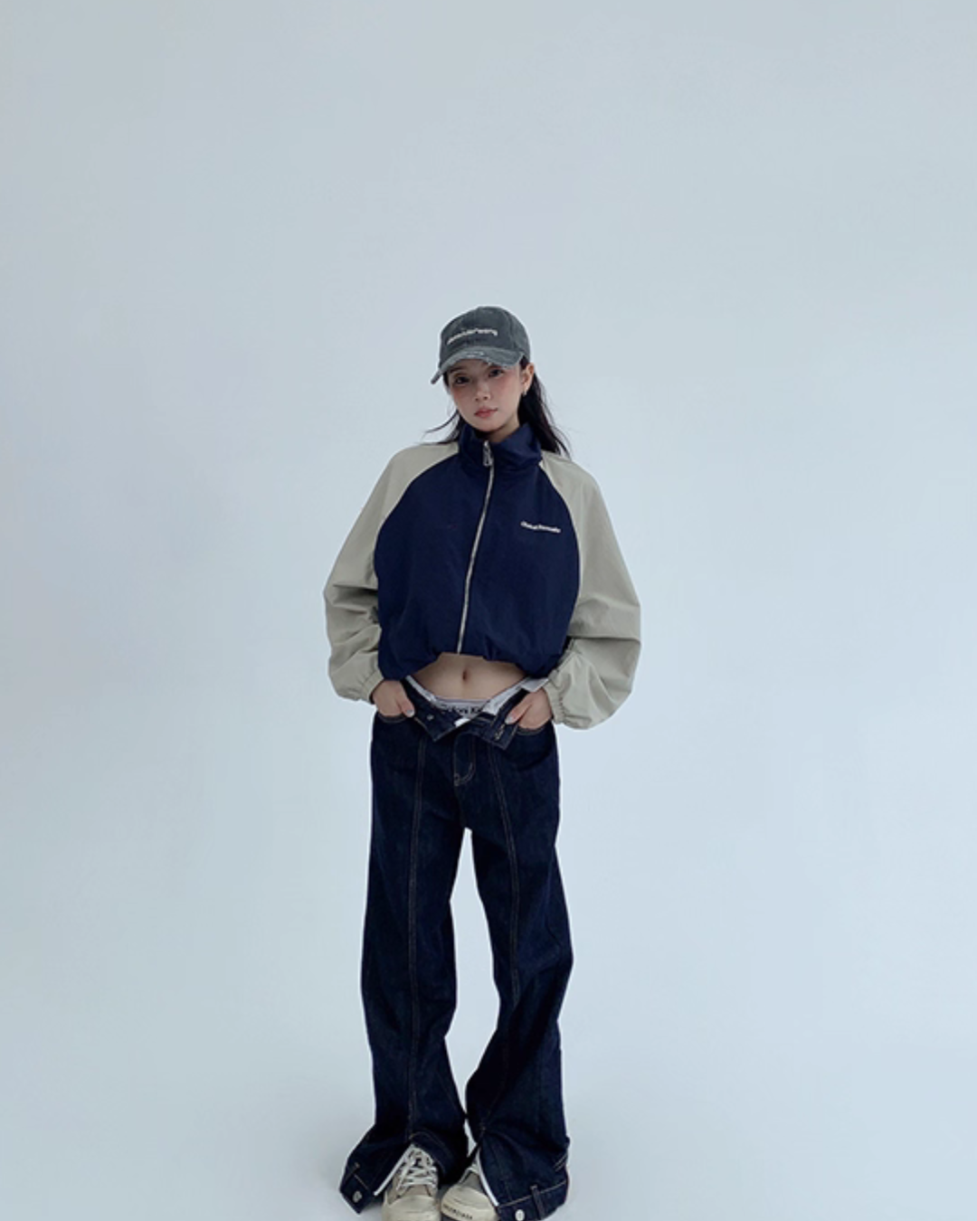 Stand Neck Track Jacket  YLS0899