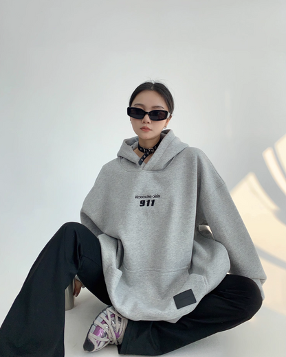 Number Logo Sweat Hoodie YLS0706