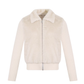 Stand Collar Fur Knit Jacket WDB0005