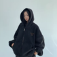 Fleece Zip-Up Hoodie / Fleece Wide Pants YLS1016