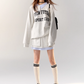 Retro Preppy Collar Sweat Tops / Mini Skirt ASG0009