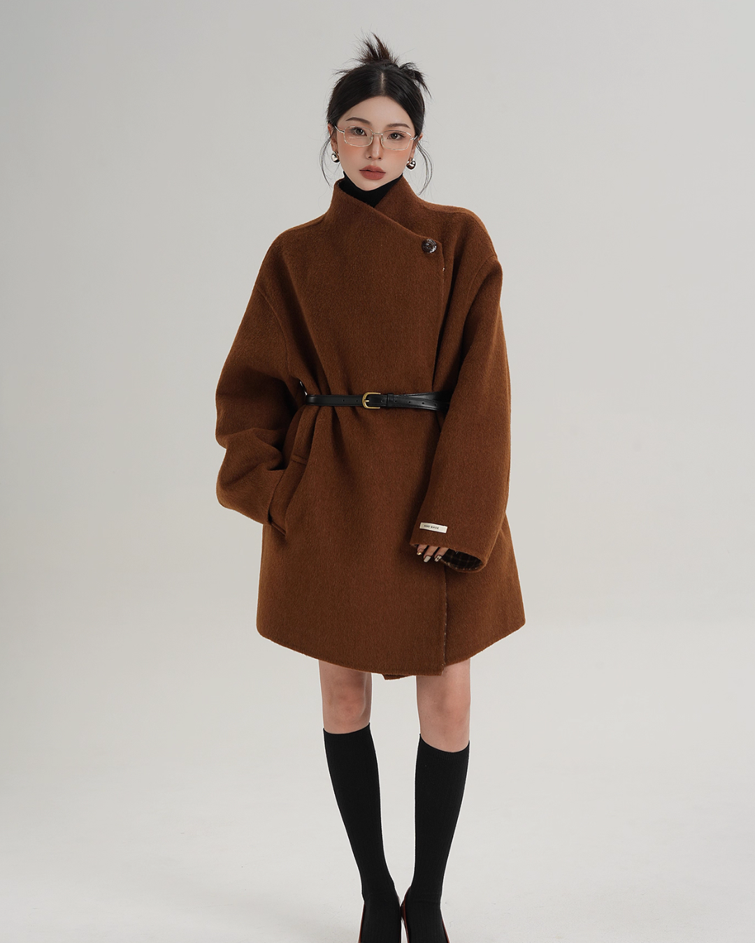 Mid Length Wool Coat  SRS0373