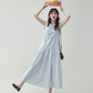Asymmetrical Sleeveless Dress AMU0024