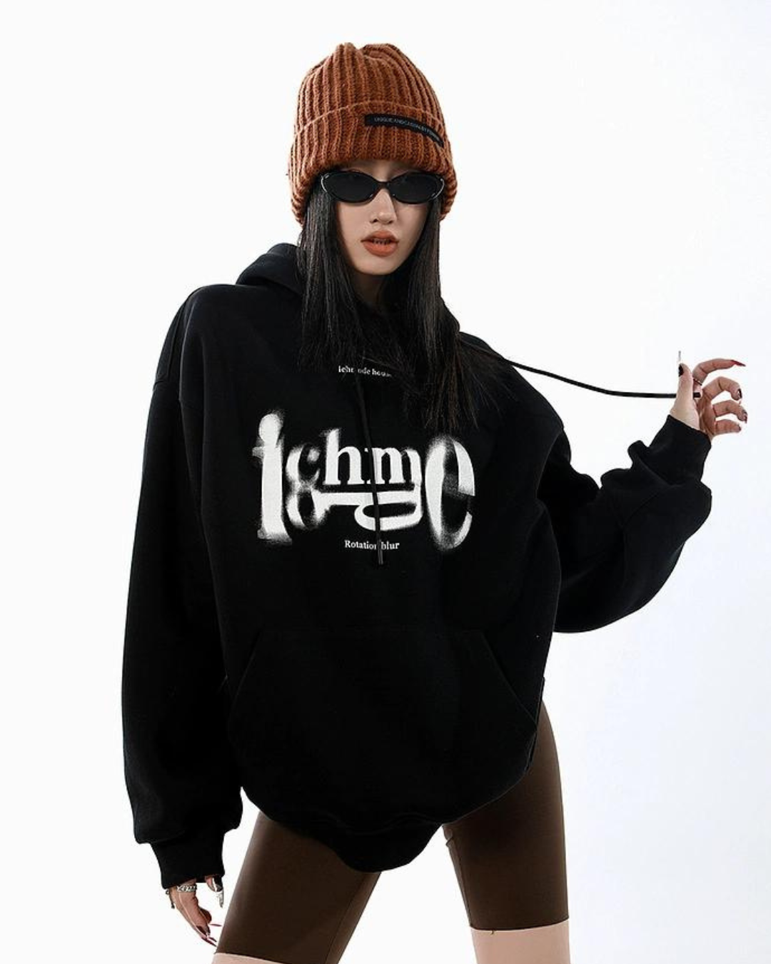 Front Logo Sweat Hoodie ICM0003