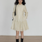 Polo Collar Long-Sleeve Dress VAS0190