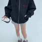 Back Logo Sweat Hood Jacket YLS0908