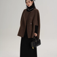 Fur Muffler Cape Coat SRS0402