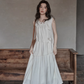 Asymmetrical Tiered Dress / Summer Knit Cardigan SMS0001
