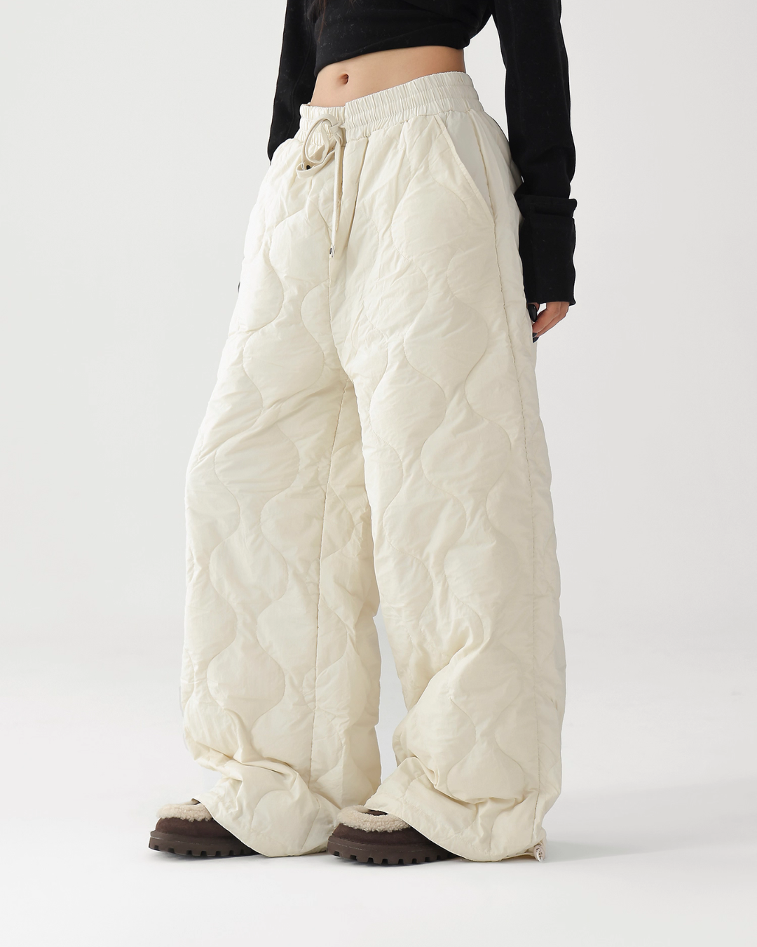 Quilted Loose Casual Pants ACS0341