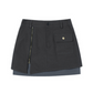 Zipper Pocket Mini Skirt IMO0058