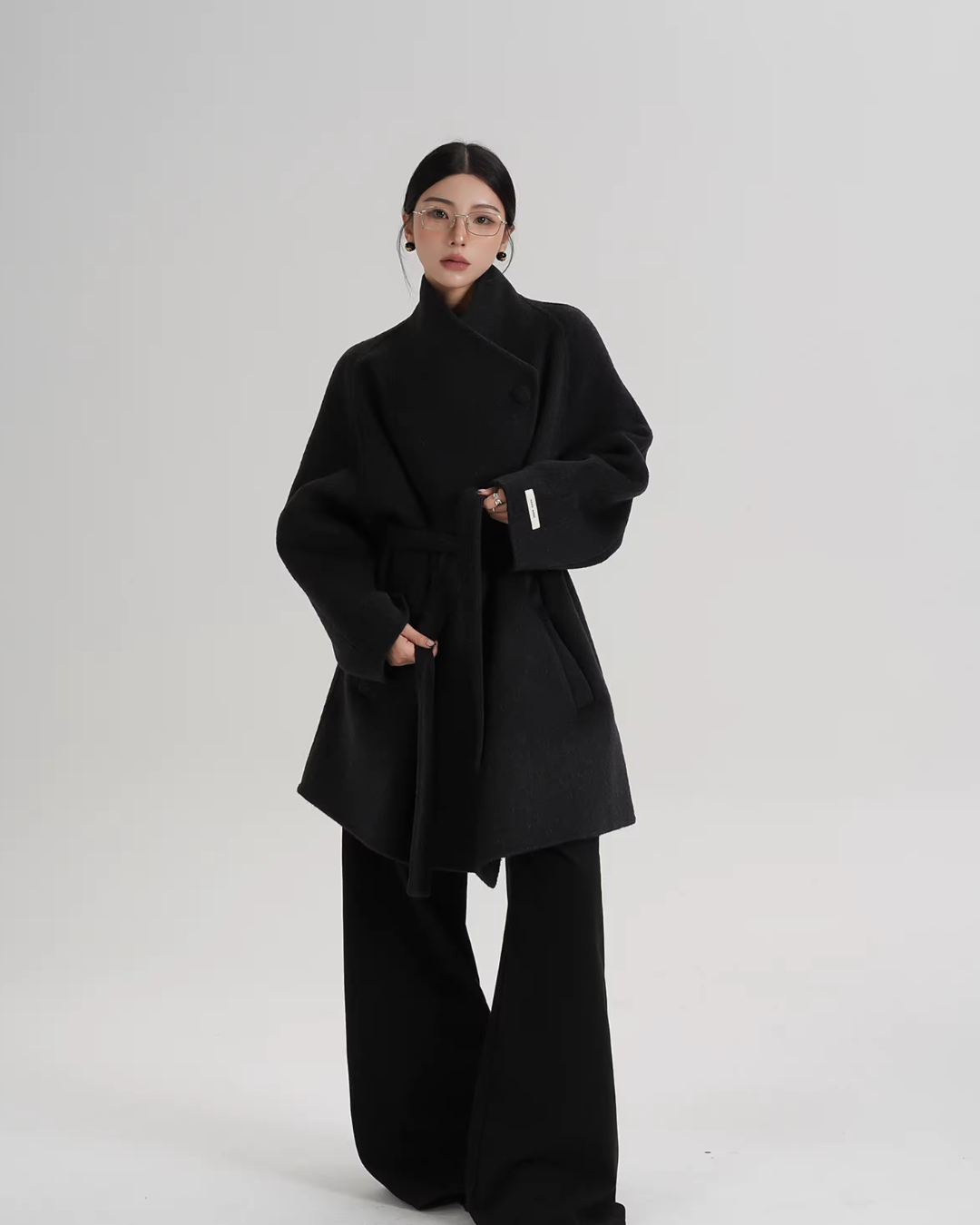 Collar Wool Coat SRS0352