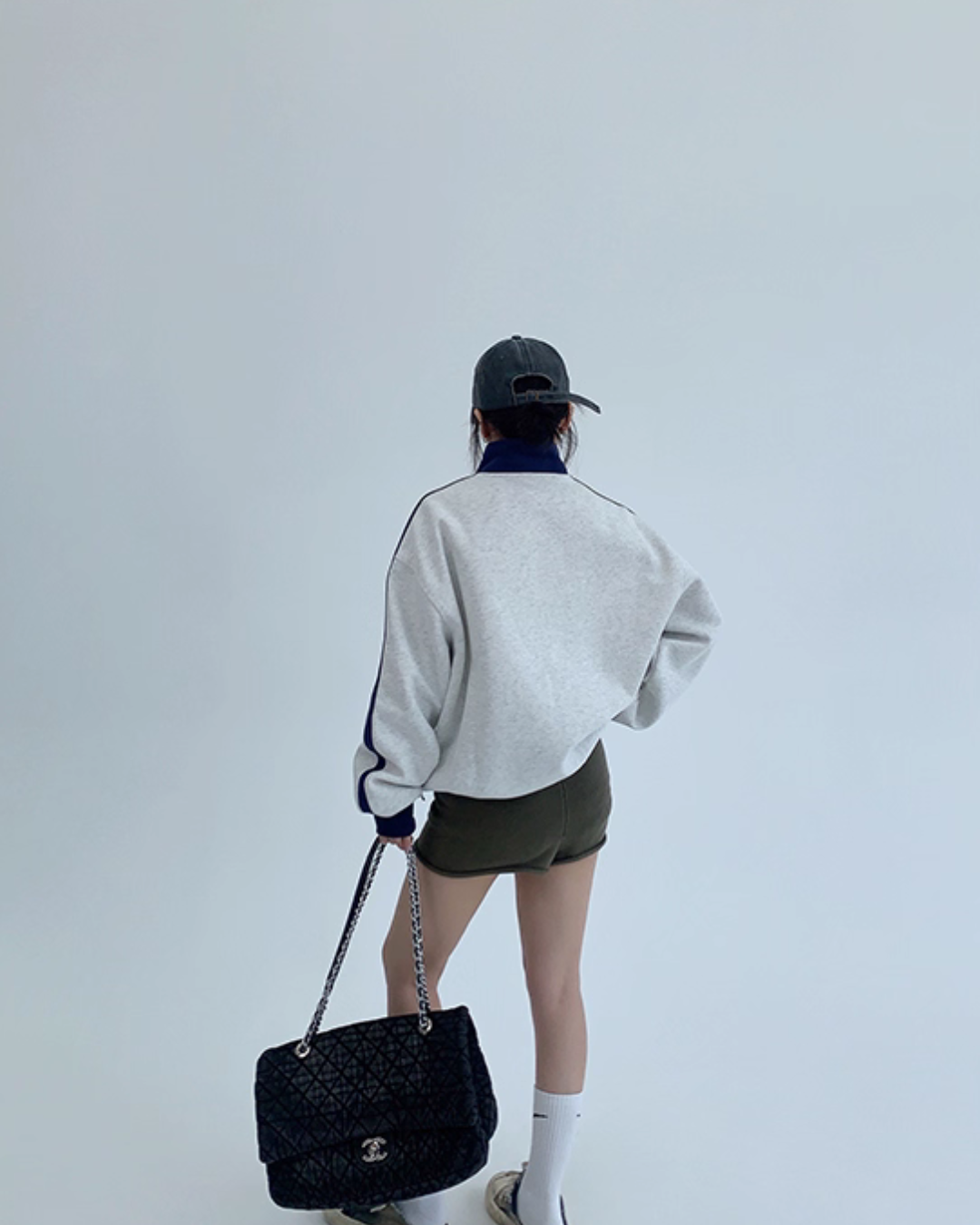 Stand Neck Track Jacket YLS0888