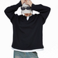Henry Neck Long Sleeve Top ICM0078