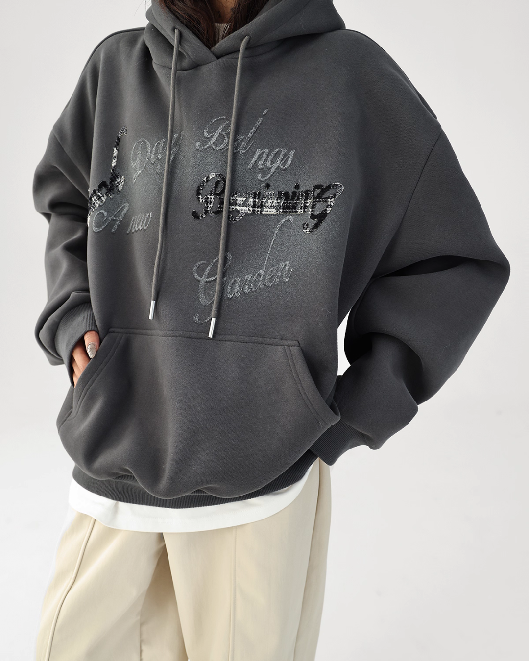 Vintage Logo Sweatshirt Hoodie ACS0345
