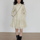 Polo Collar Long-Sleeve Dress VAS0190
