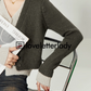 Layered Style Cropped Knit Cardigan LLA0408