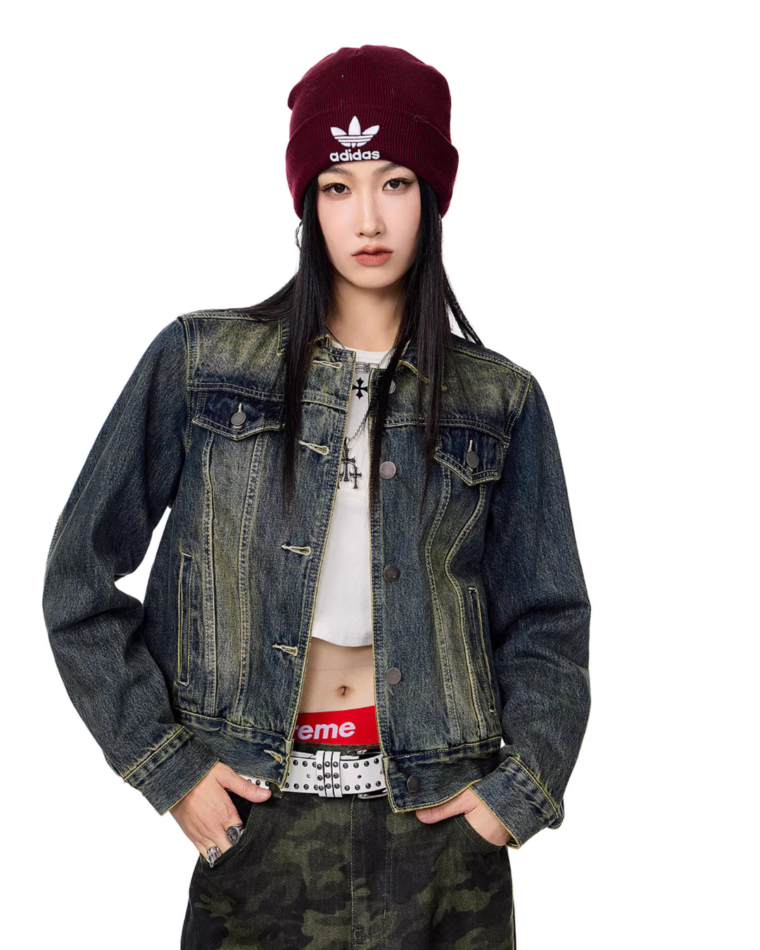 Retro Denim Jacket ICM0085