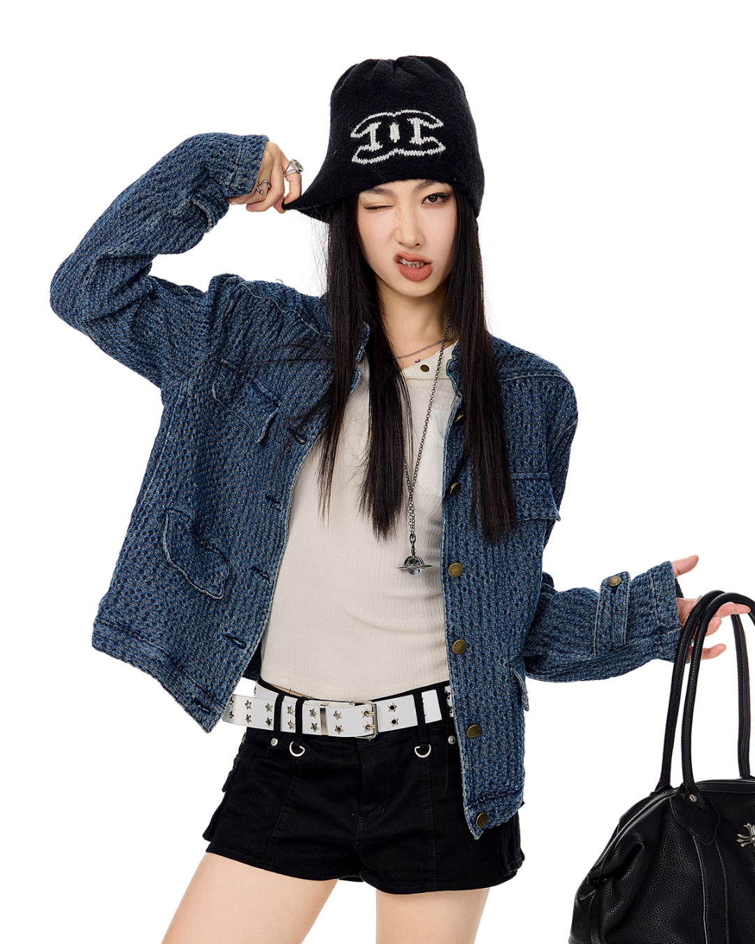 Fragrant Wind Denim Jacket ICM0094