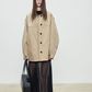 Patchwork Mid-Length Trench Coat TEO0008