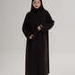 V-Neck Wool Long Coat SRS0387