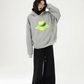 Apple Print Pullover Hoodie ACS0222