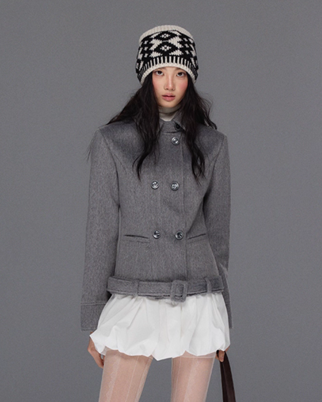 Double Breasted Wool Coat TRK0001