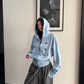 Napoleon-Style Zip-Up Hoodie YLS1071
