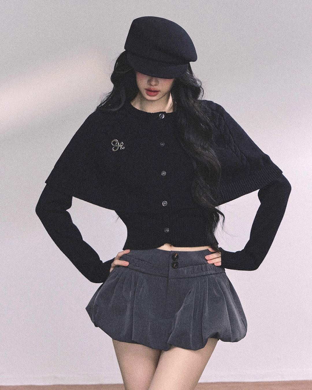 Cape Long Sleeve Knit LAS0047