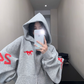 Vintage Loose Zip Hoodie YLS0928
