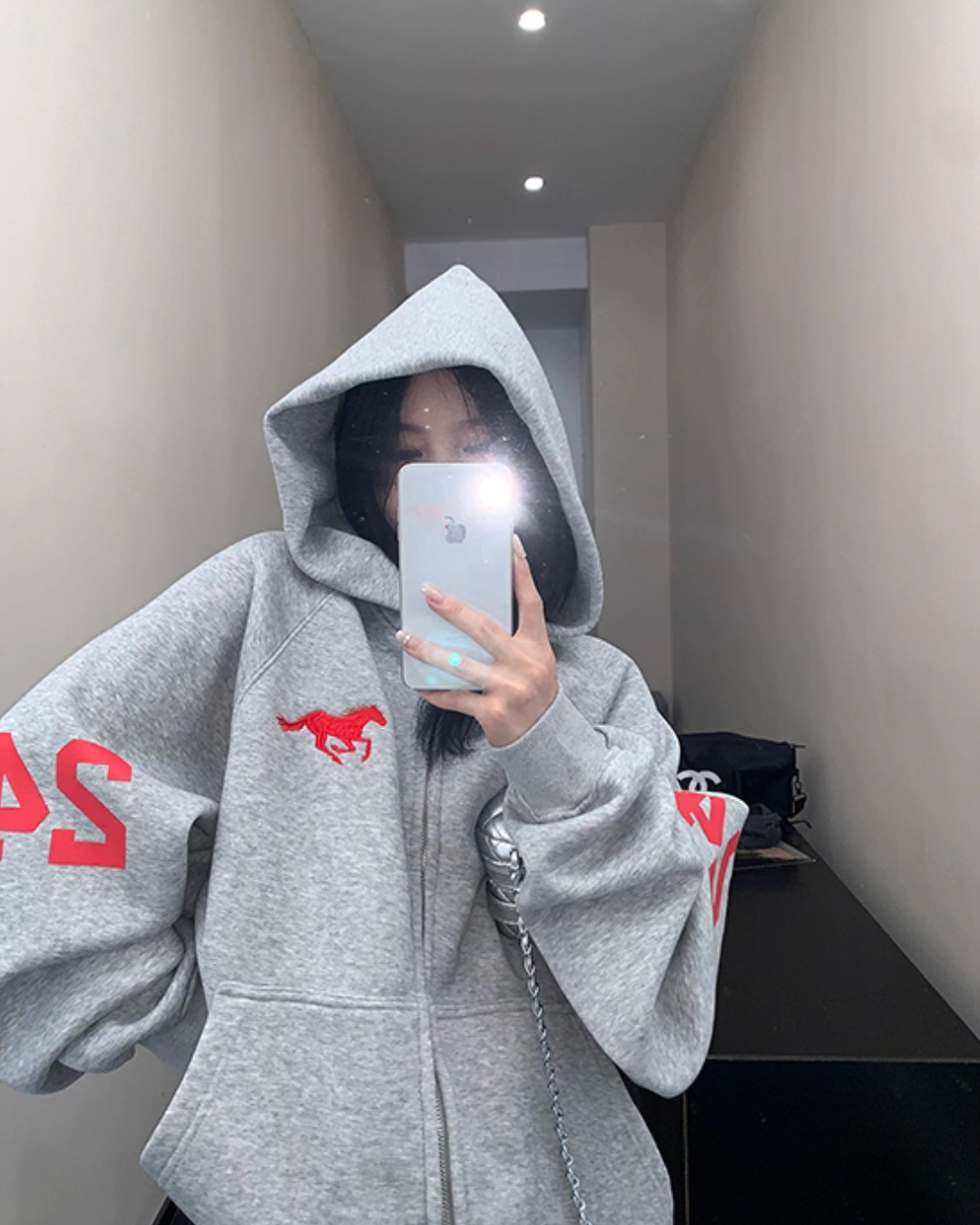 Vintage Loose Zip Hoodie YLS0928