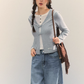Sailor Collar Layered-Style Top ASG0078
