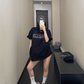 Glitter Logo Short Sleeve T-Shirt YLS0840