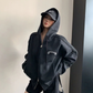 Side Line Double Zip Big Hoodie YLS1053