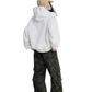 Flower Motif Loose Hoodie ICM0076