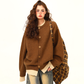 Round Neck Knit Cardigan WDZ0035