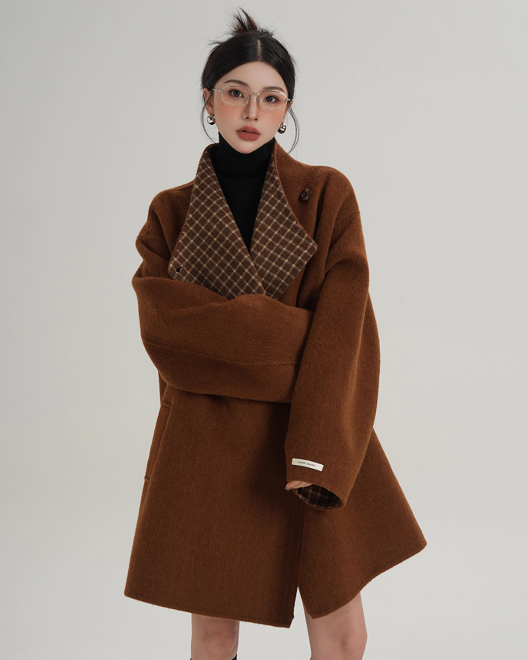 Mid Length Wool Coat  SRS0373