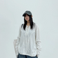 Lace Up Long Sleeve Top YLS0816