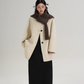 Scarf Design Wool Coat SRS0375