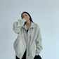 Double Zipper Stand Collar Jacket YLS0933