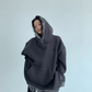 Layered-Style Sweatshirt Hoodie YLS0954