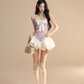 Big Ribbon Mini Dress LAS0017