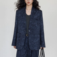 Linen Oversized Casual Jacket/Wide Pants VAS0181