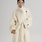 Tie Waist Wool Coat SRS0362