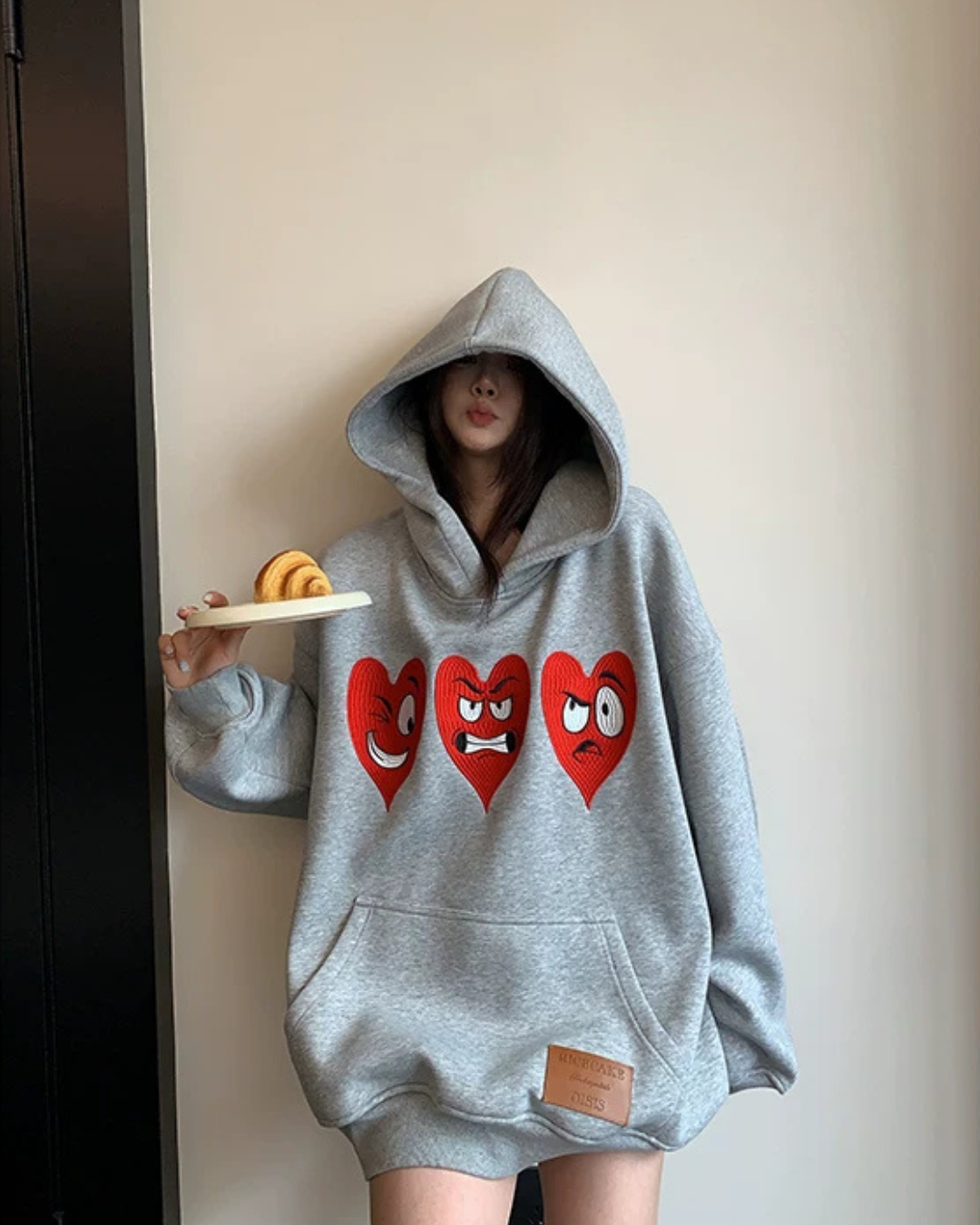 Heart Cartoon Hoodie YLS1073
