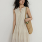 Sleeveless Tiered Mini Dress VAS0202