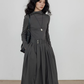 Half-Turtleneck Long Dress VAS0185