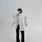 Stand Collar Leather Jacket YLS0747