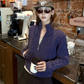 Stand Neck Cable Knit Jacket WWP0021