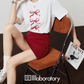 Ribbon Print T-Shirt / A-Line Mini Skirt LLA0486